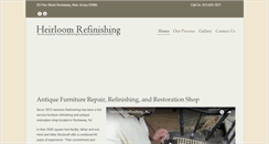Desktop Screenshot of heirloomrefinishing.com